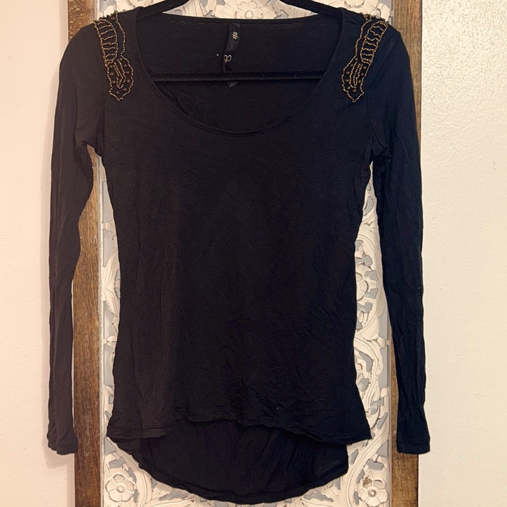 5/$20 Jessica Simpson Beaded Top Size XS